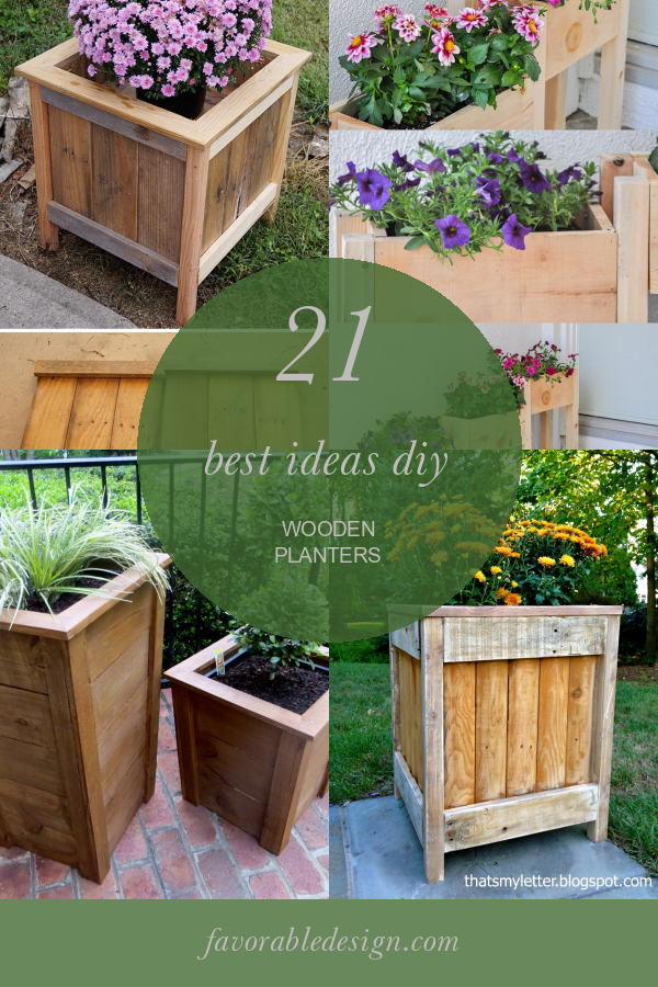 21 Best Ideas Diy Wooden Planters Home, Family, Style and Art Ideas